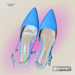 ICY BLUE BABY HEEL